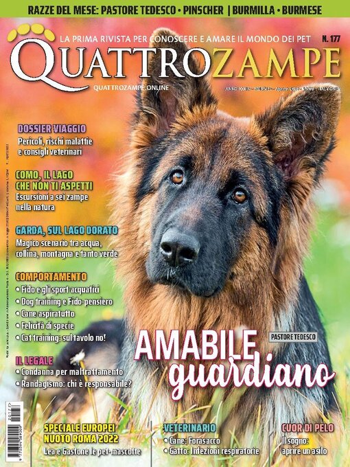 Cover image for Quattrozampe